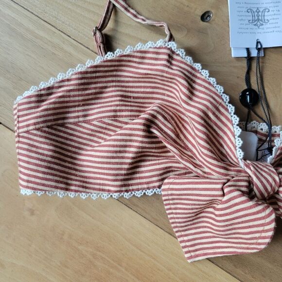 MIGUELINA Top bra crop bow size L - Picture 4 of 10